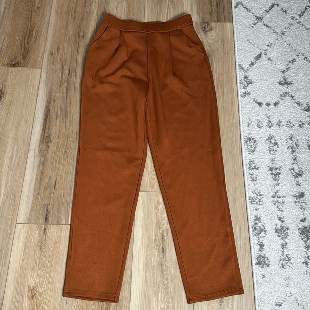 HALARA HIGH WAISTED SIDE POCKET TAPERED WORK PANTS - Picture 6 of 10